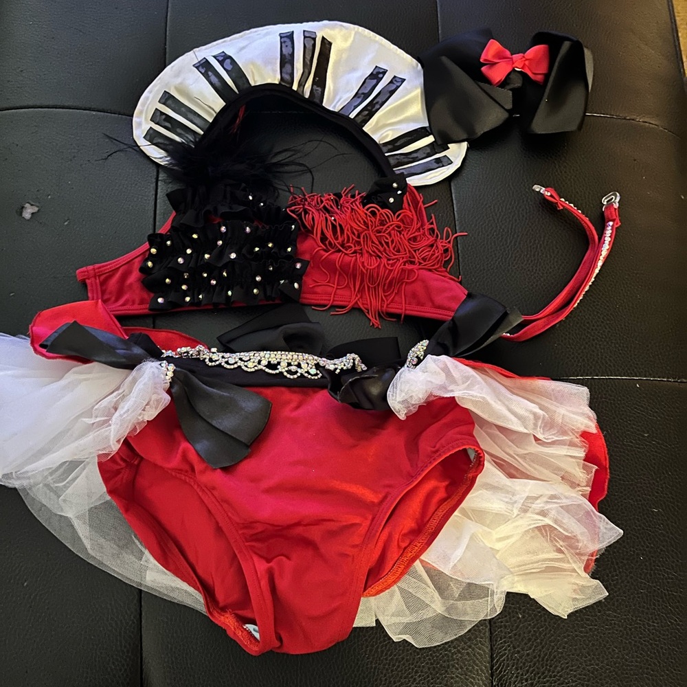 Girls dance costume